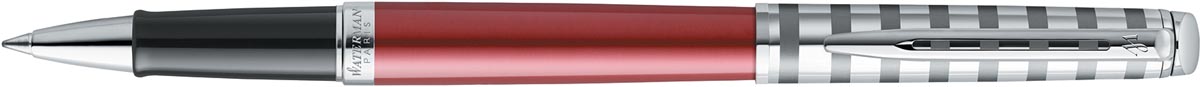 Waterman roller Hémisphère Deluxe Red met palladium detail afbeelding