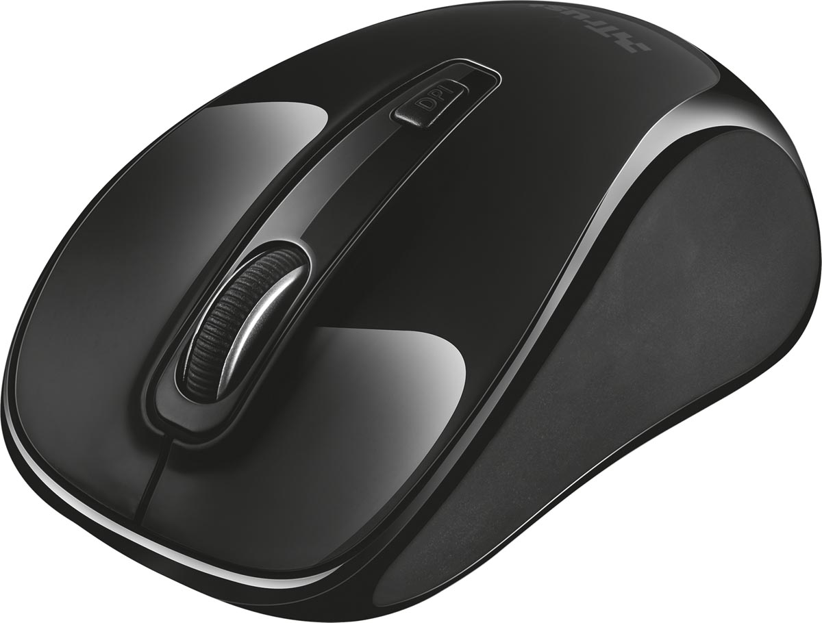 Trust Xani draadloze muis met Bluetooth-technologie, zwart