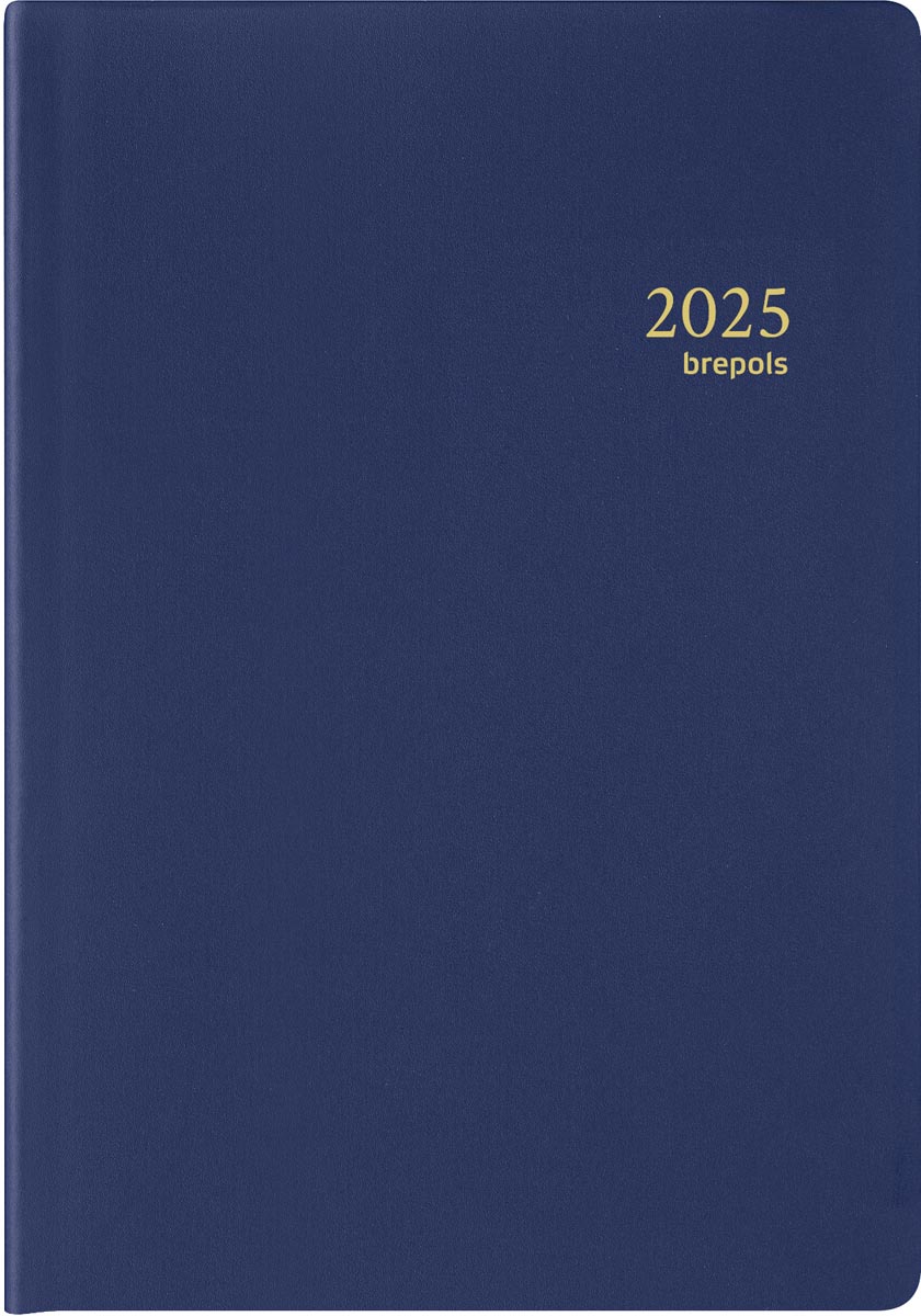 Brepols agenda Armada Seta 4-talig, blauw, 2025 afbeelding