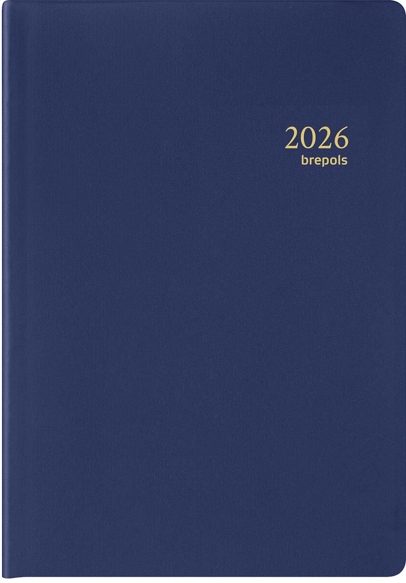 Brepols agenda Armada Seta 4-talig, blauw, 2026