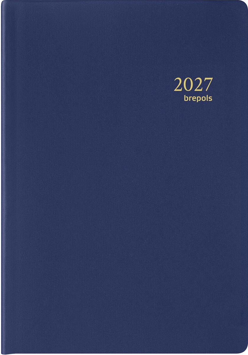 Brepols agenda Armada Seta 4-talig, blauw, 2027