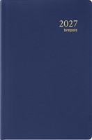 Brepols agenda Delta Seta 6-talig, blauw, 2027