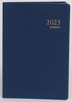 Brepols agenda Delta Seta 6-talig, blauw, 2027-3