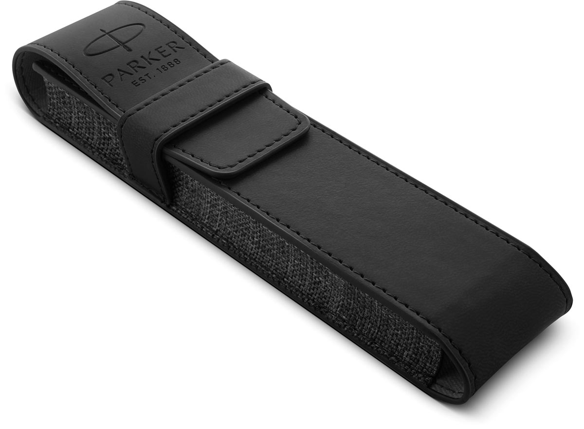Parker giftbox Sonnet vulpen + pen pouch, zwart GT