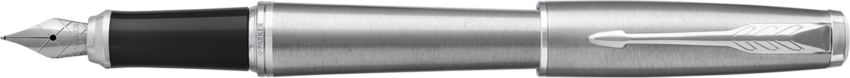 Parker giftbox Urban Metro vulpen + pen pouch, metaal CT