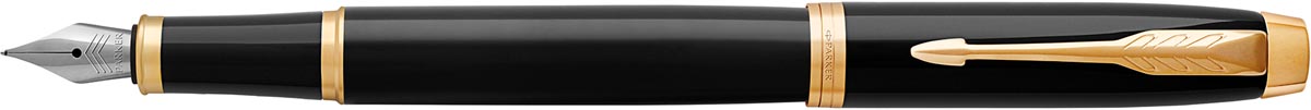 Parker giftbox IM vulpen + pen pouch, zwart GT