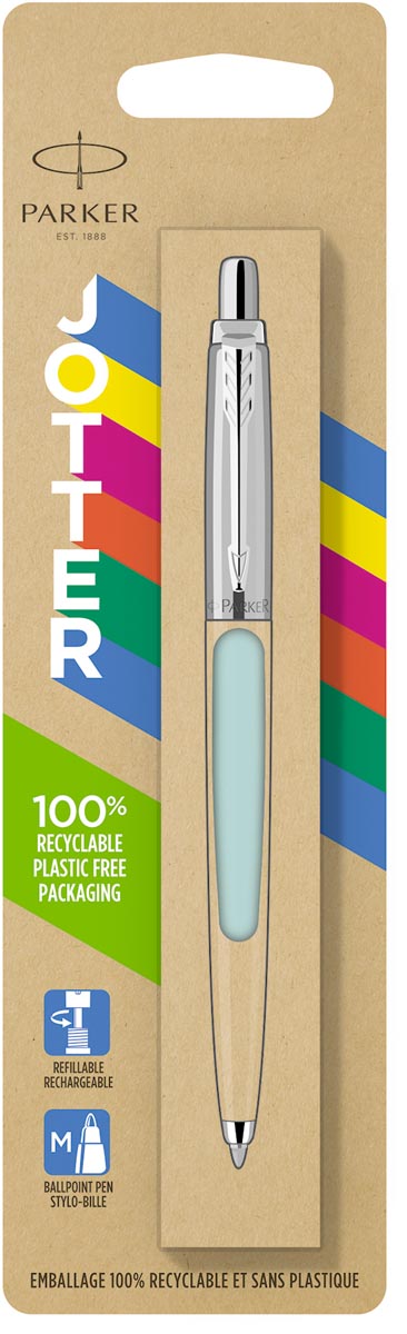 Parker Jotter Originals Pastel balpen, groen, op blister