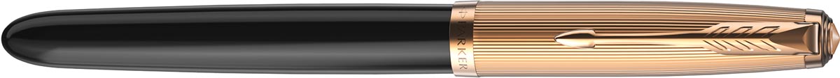 Parker 51 Premium vulpen medium, zwart GT