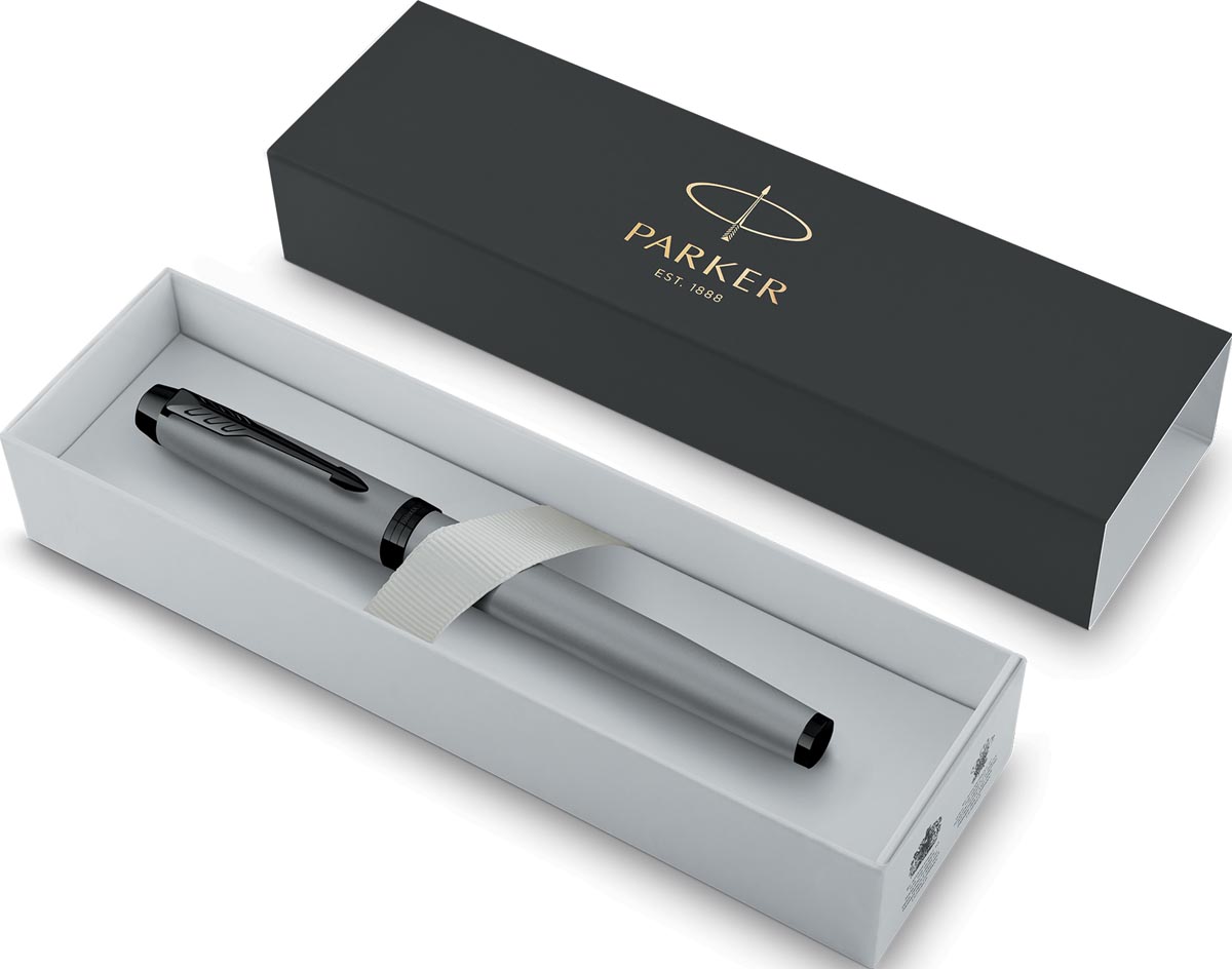 Parker IM vulpen medium, grijs BT Parker IM vulpen medium, grijs BT