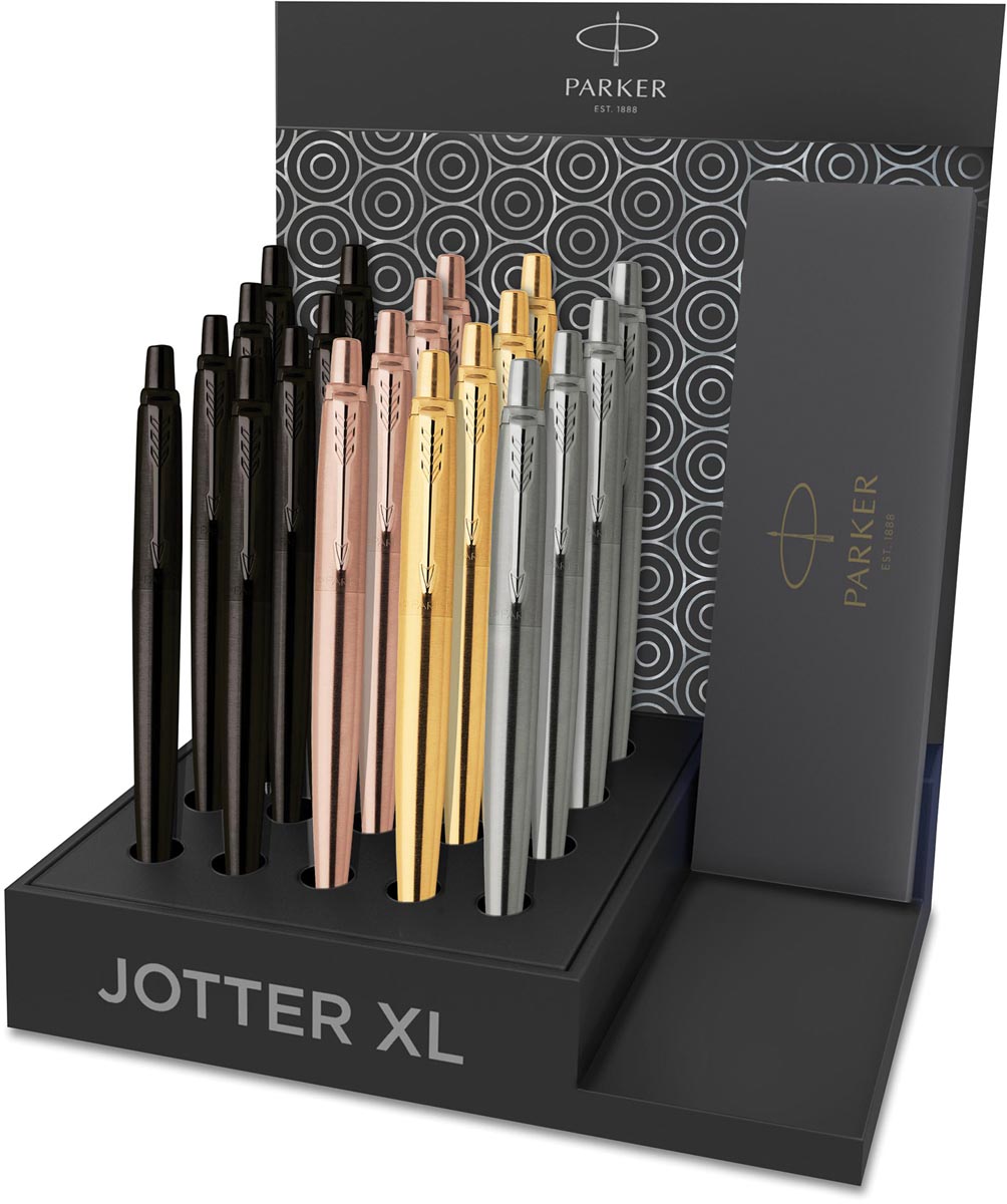 Parker Jotter XL SE20 Monochroom balpen, display met 20 stuks