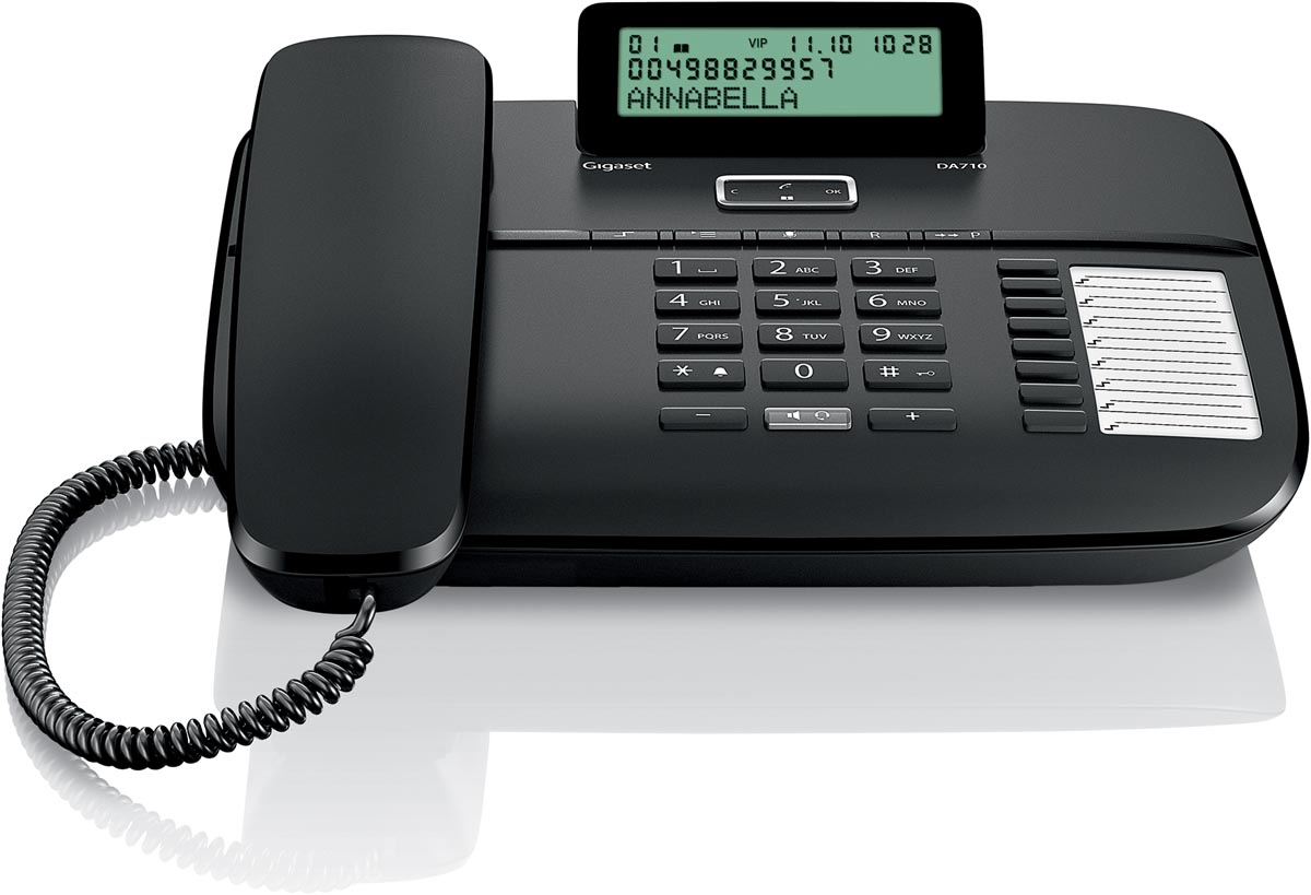 Gigaset DA710 vaste telefoon, zwart Gigaset DA710 vaste telefoon, zwart