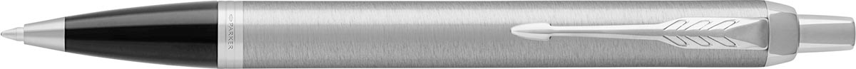 Parker IM balpen Stainless Steel CT, blauwe inkt afbeelding