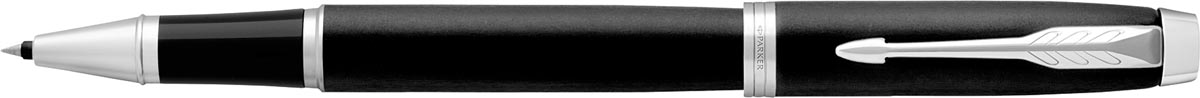 Parker IM roller Matte Black CT, zwarte inkt