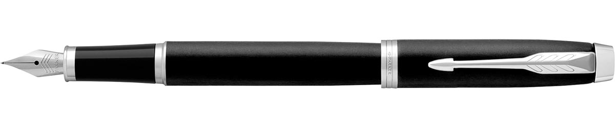 Parker IM vulpen medium, Matte Black CT