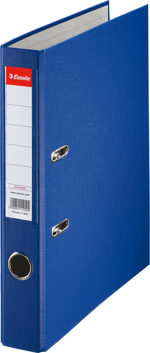 Esselte Essentials ordner, rug van 5 cm, blauw afbeelding