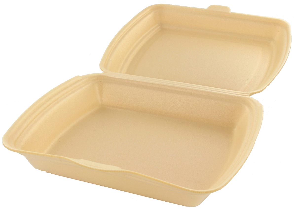 Menu-Box, uit XPS, 1 vaks, ft 24,7 x 19,8 x 7,5 cm, pak van 100 stuks Menu-Box, uit XPS, 1 vaks, ft 24,7 x 19,8 x 7,5 cm, pak van 100 stuks