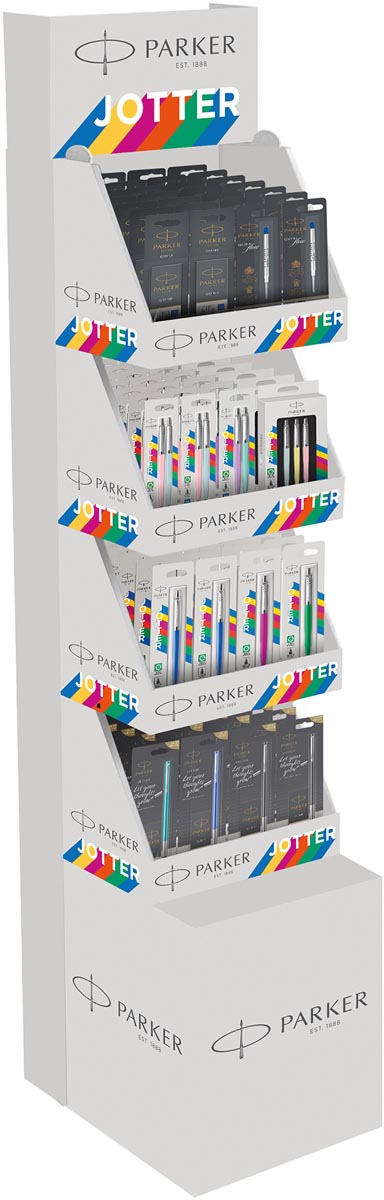 Parker floordisplay 1 Jotter Originals met 192 stuks