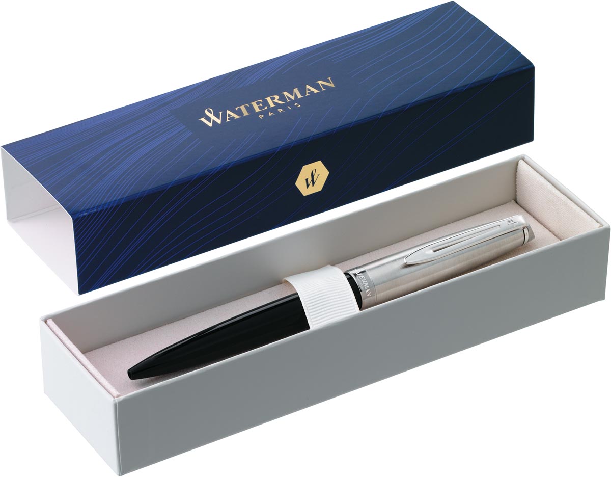 Waterman Emblème 2.0 CT balpen, medium punt, zwart