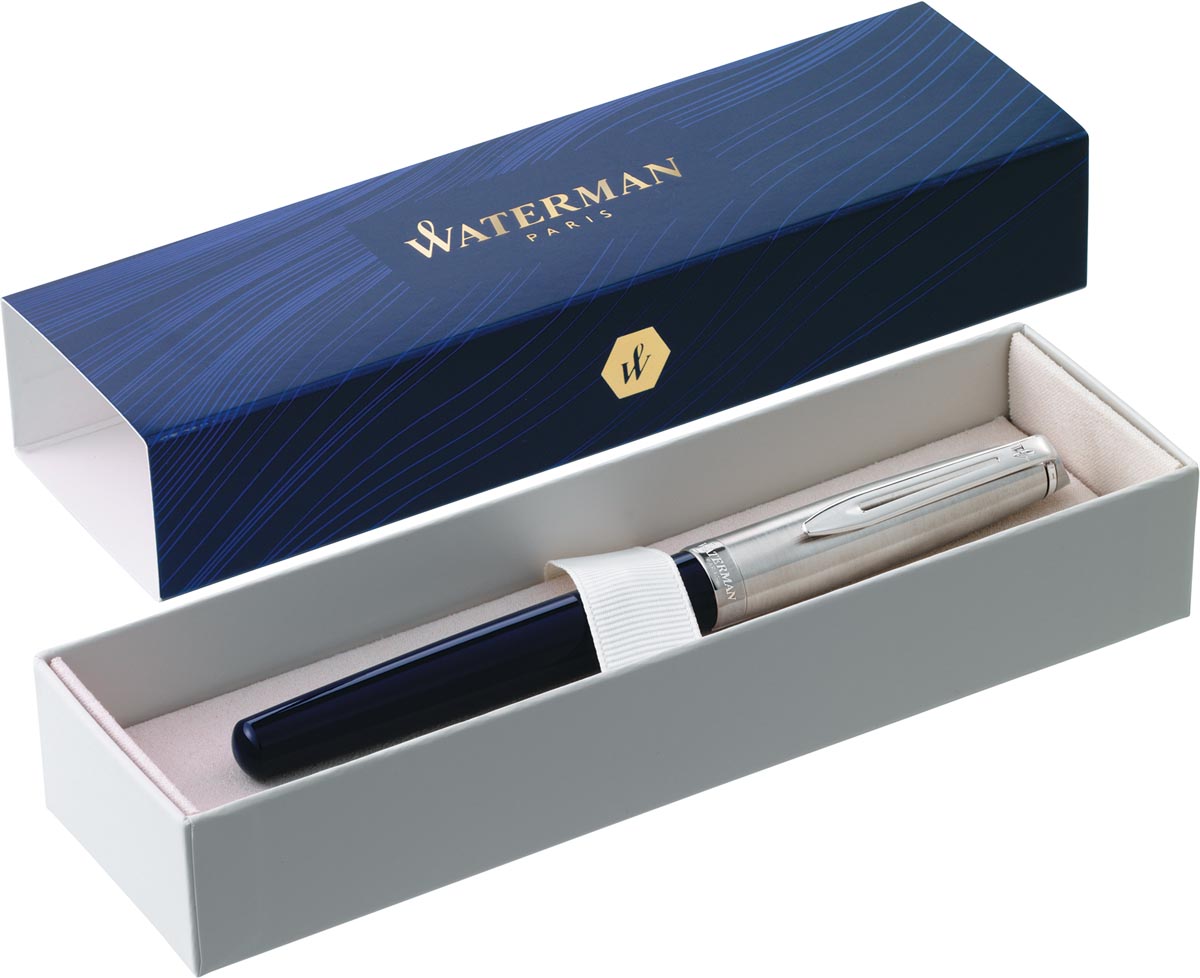 Waterman Emblème 2.0 CT vulpen, medium punt, blauw