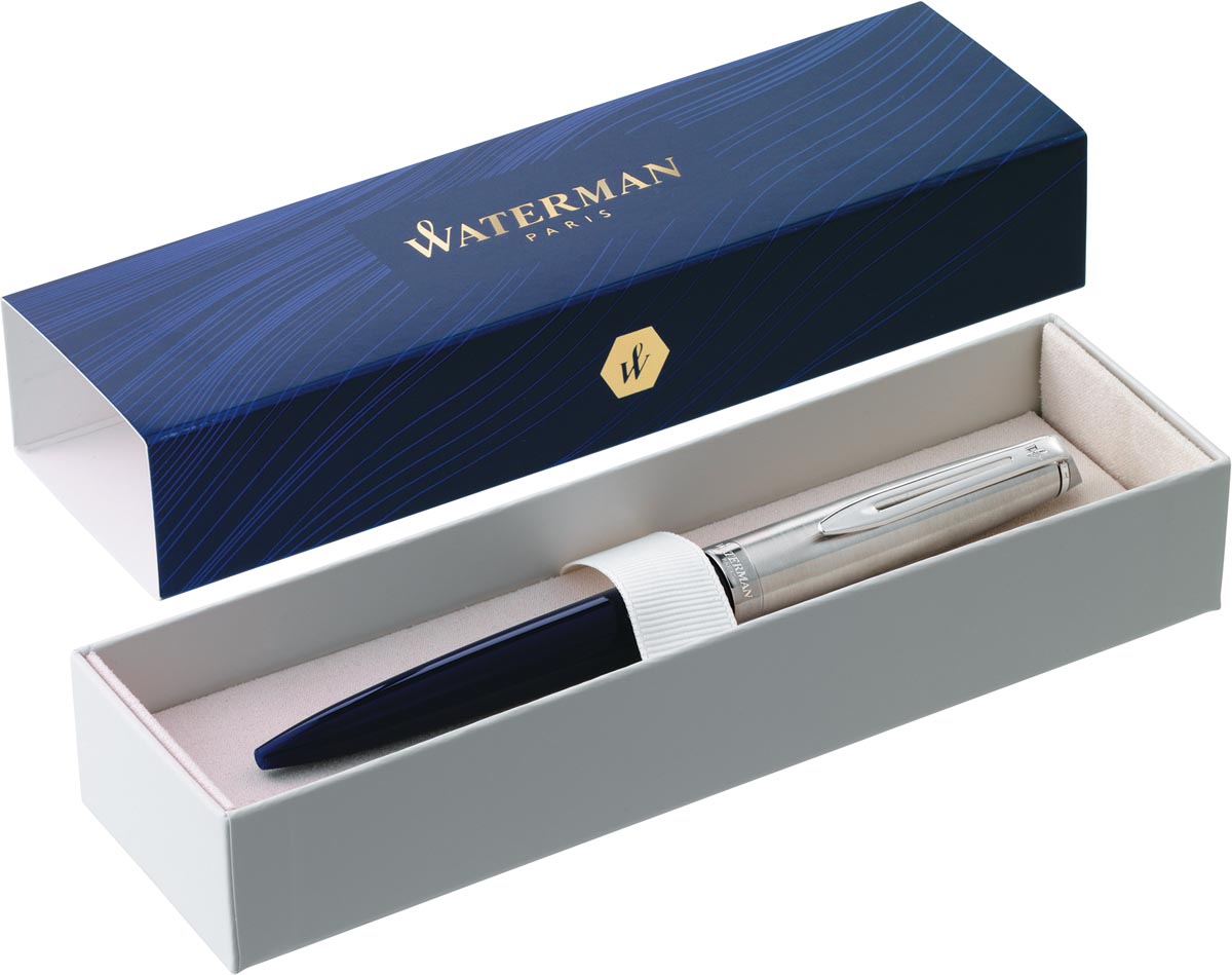 Waterman Emblème 2.0 CT balpen, medium punt, blauw