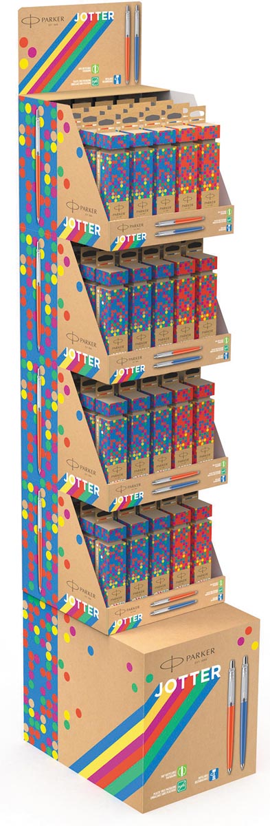 Parker Jotter Originals Cracker, balpen, vloerdisplay met 100 stuks