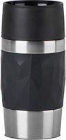 Emsa Travel Mug Compact tasse thermos, 0,3 l, noir bij VindiQ Office