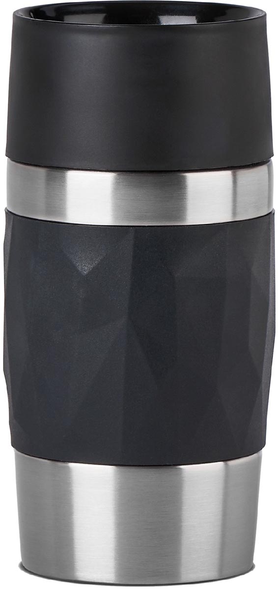 Emsa Travel Mug Compact thermosbeker, 0,3 l, zwart afbeelding