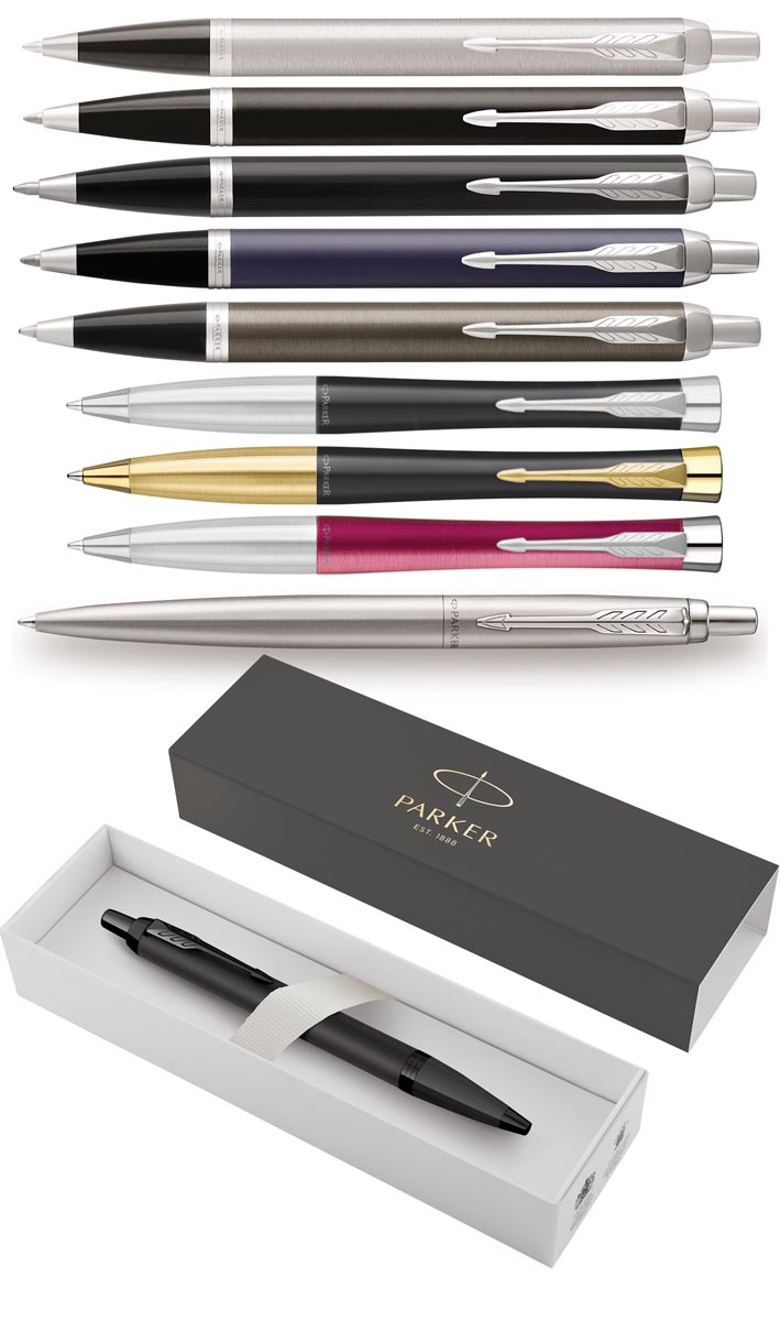 Parker IM Urban Jotter XL, assorti set van 10 stuks