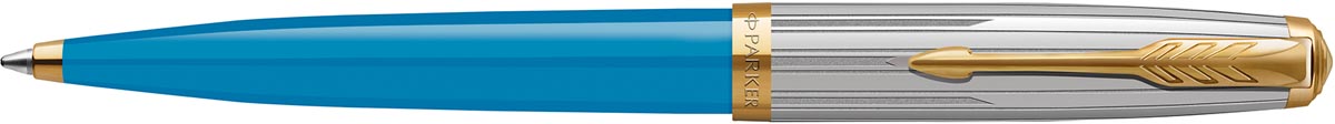 Parker 51 Premium balpen turkoois GT afbeelding