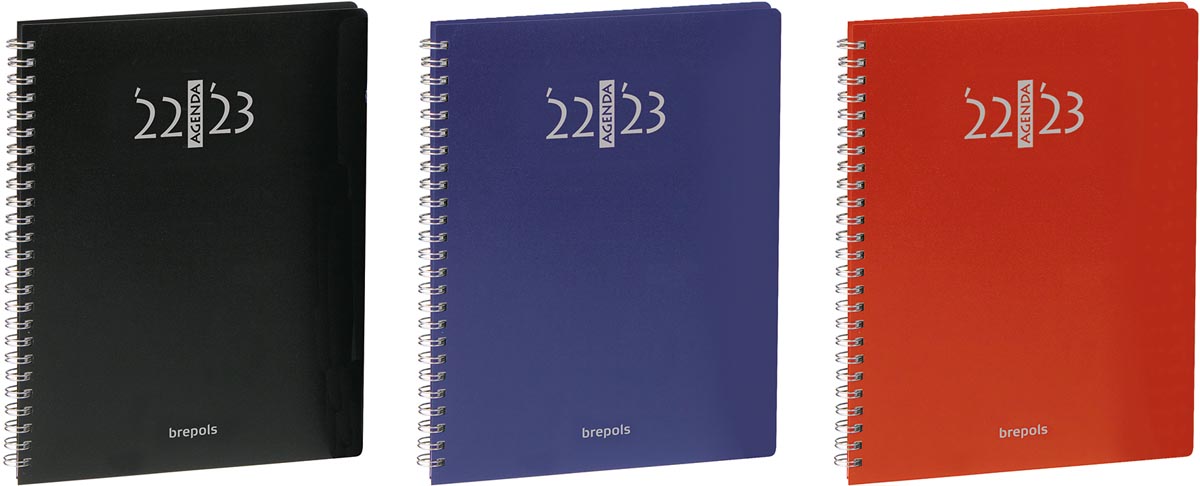 Brepols schoolagenda Prevision Polyprop, geassorteerde kleuren, 2022-2023 Brepols schoolagenda Prevision Polyprop, geassorteerde kleuren, 2022-2023