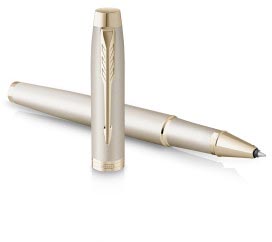 Parker IM Monochrome roller Champagne, fijn, giftbox afbeelding