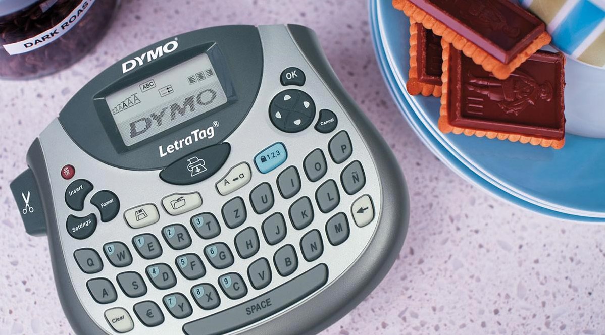 Dymo beletteringsysteem LetraTag LT-100T, inclusief 1 LT-tape, qwerty ...