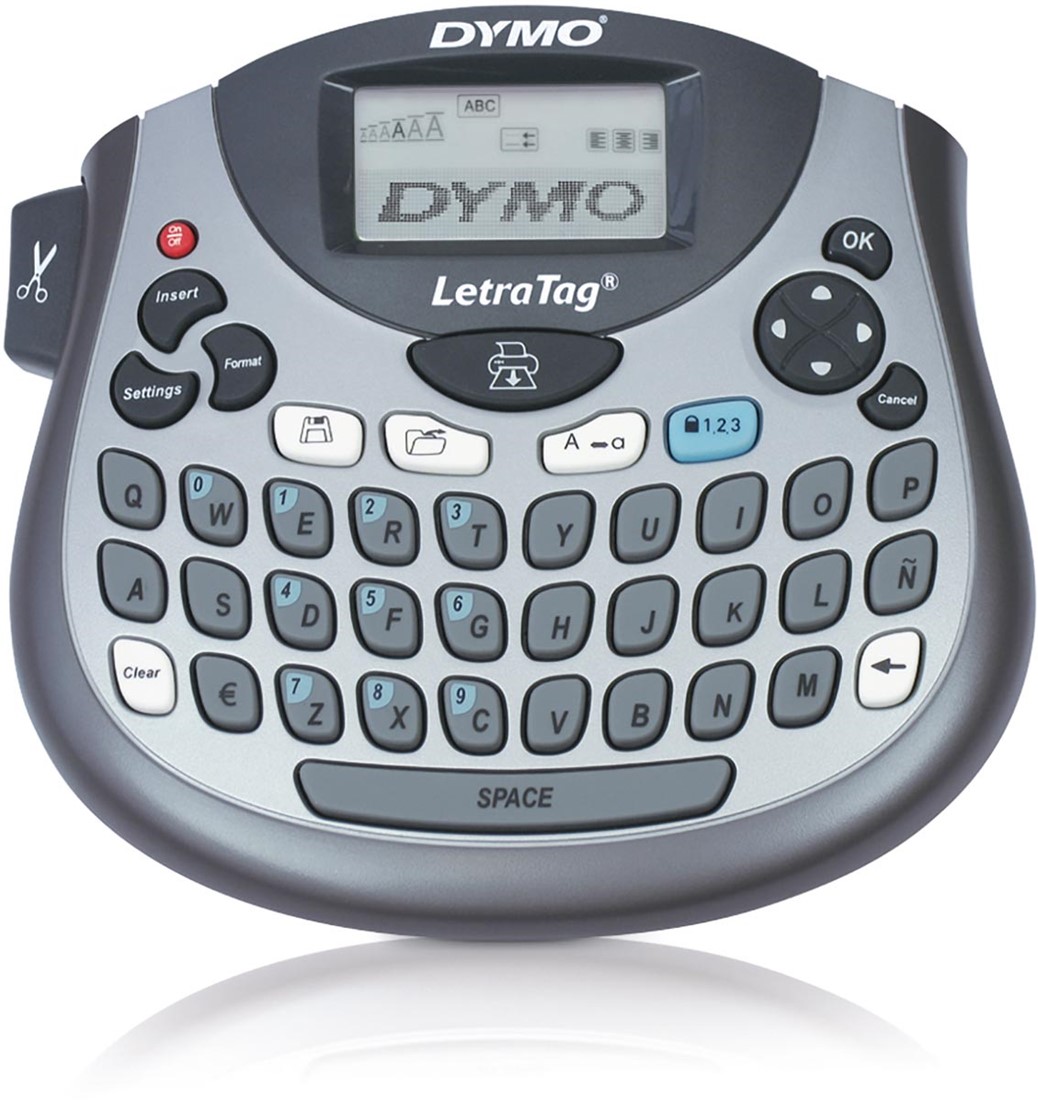 Dymo beletteringsysteem LetraTag LT-100T, inclusief 1 LT-tape, qwerty ...