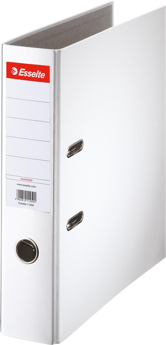 Esselte Essentials ordner, rug van 7,5 cm, wit afbeelding