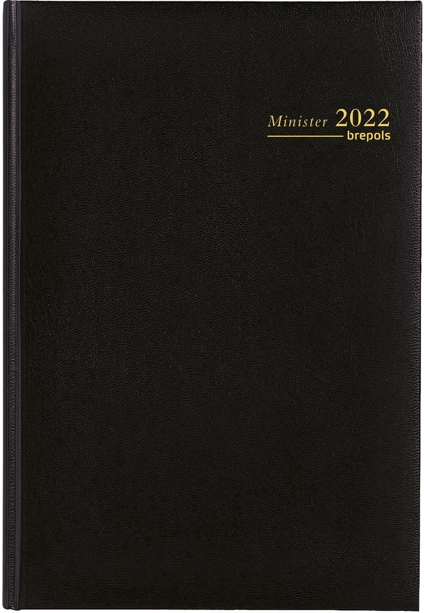 Brepols Minister Lima, zwart, 2022 Brepols Minister Lima, zwart, 2022