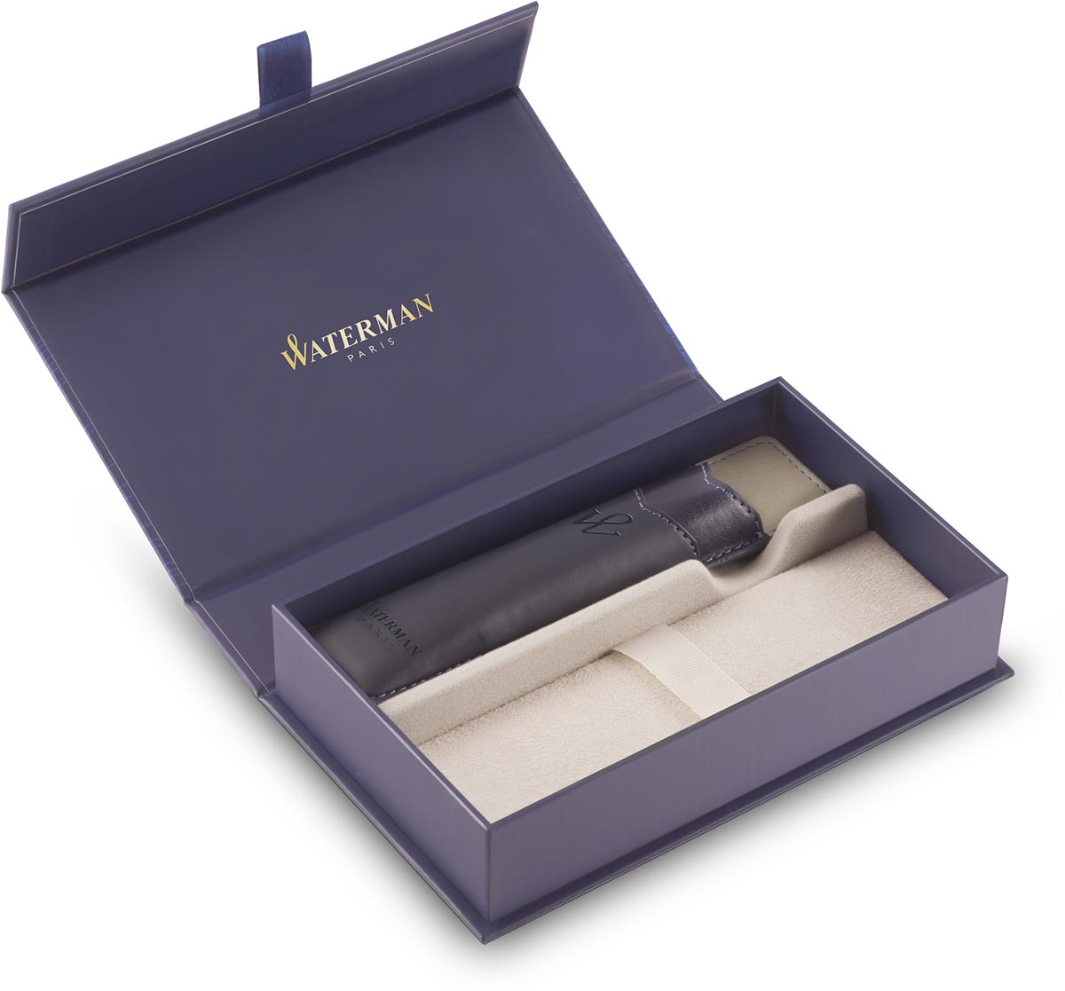 Waterman Prestige geschenkset met lederen etui