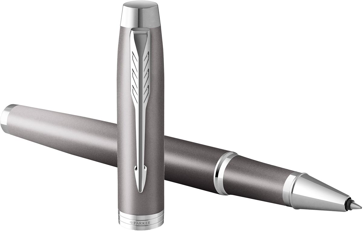 Parker IM Rituals roller, grijs CT, fijn, giftbox afbeelding