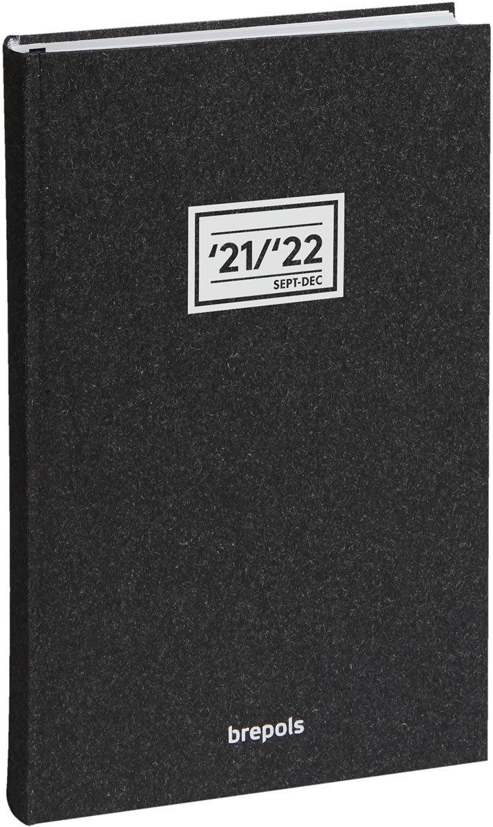 Brepols schoolagenda Saturnus 16 maanden Essenz, antraciet, 2021-2022 Brepols schoolagenda Saturnus 16 maanden Essenz, antraciet, 2021-2022