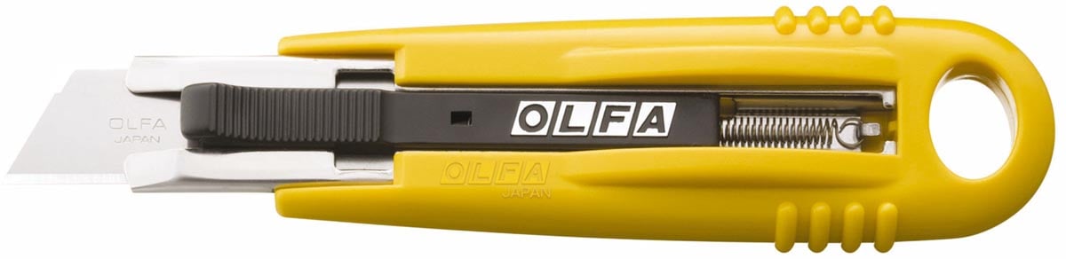 Olfa Cutter SK-4 Green, 17,5 mm, geel afbeelding