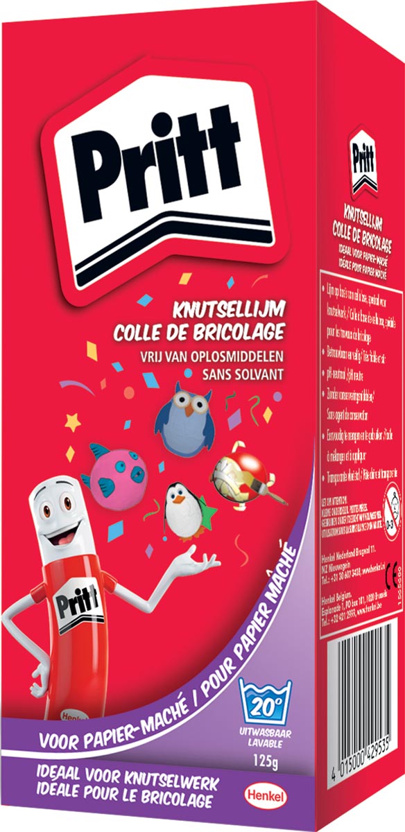 Pritt knutsellijm voor papier-maché, doosje van 125 g
