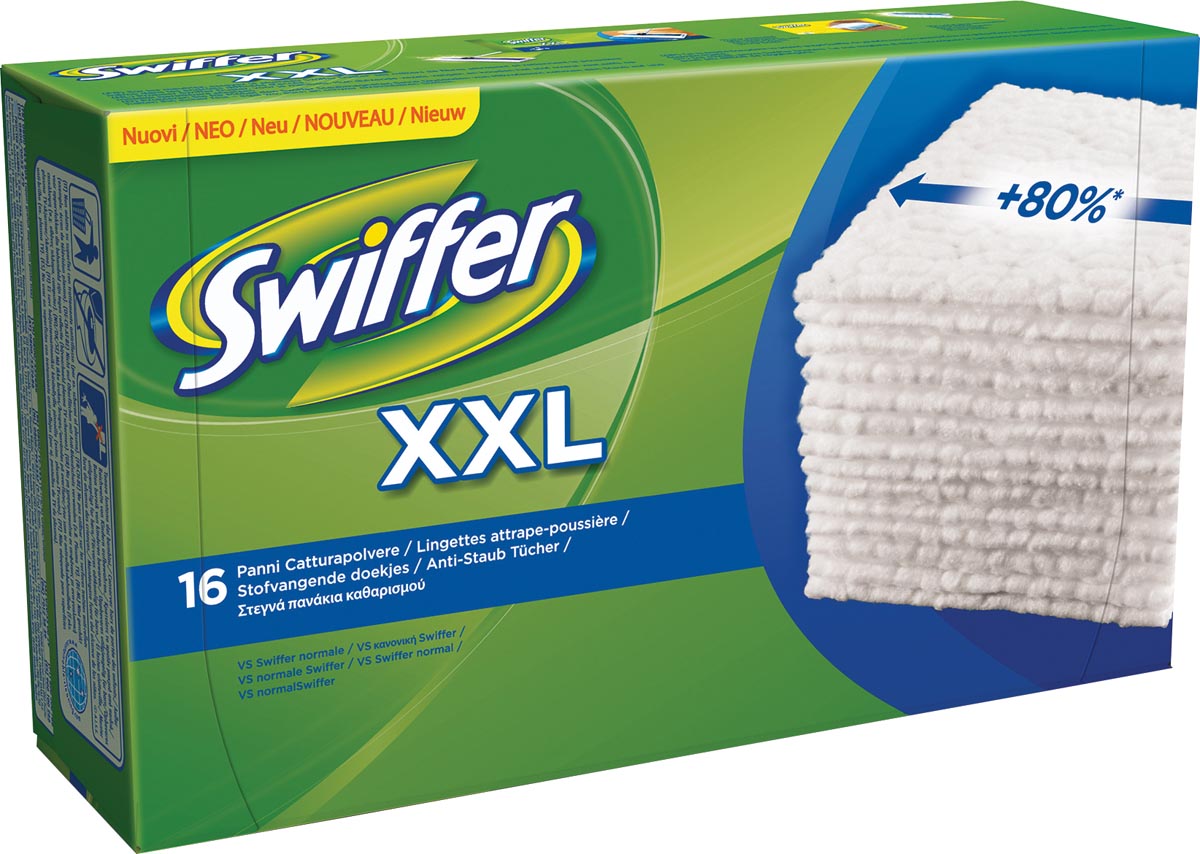 Aanbieding Swiffer Maxi Doekjes Navulling 16St Swiffer met korting