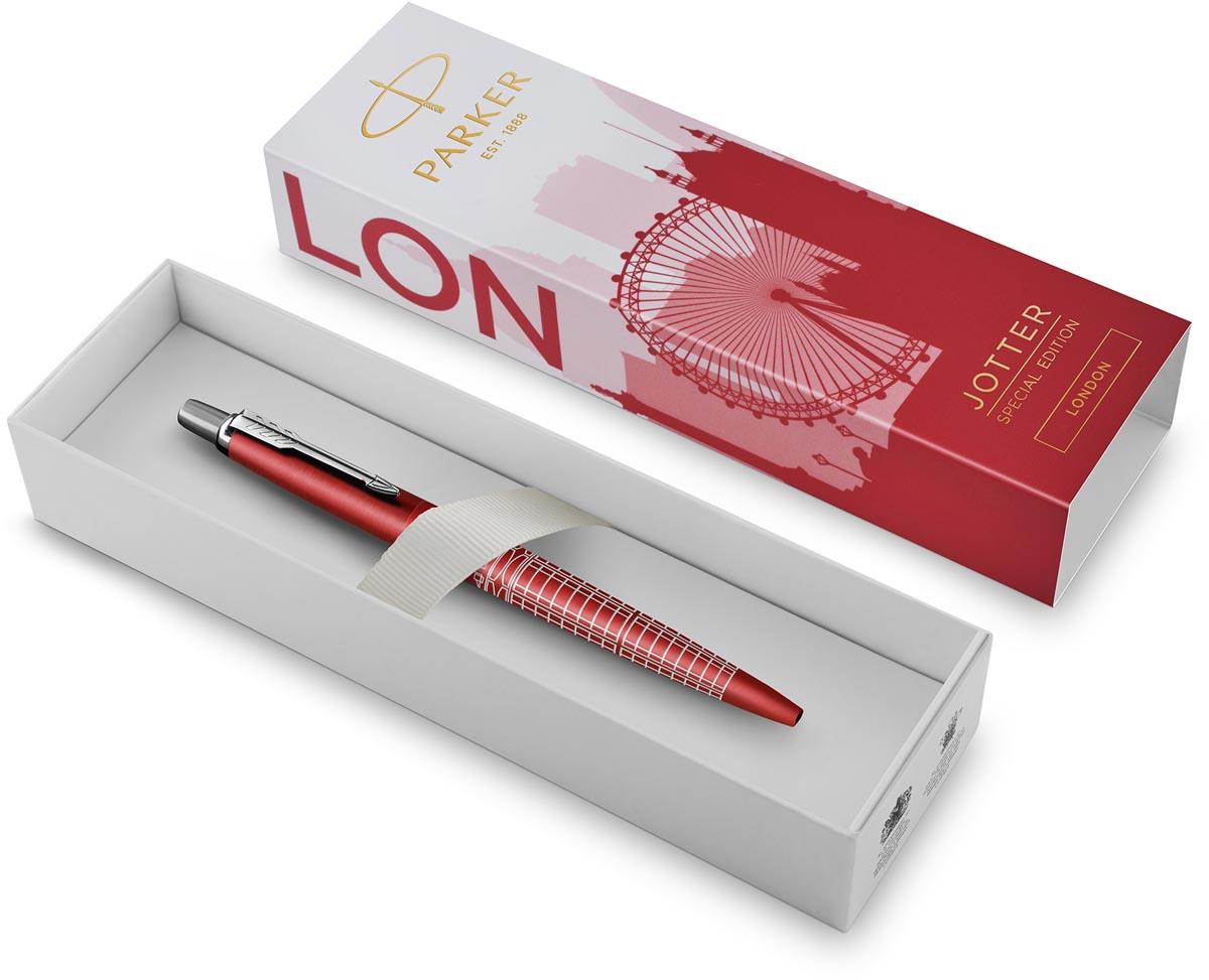 Parker Jotter balpen, special edition Londen, medium, in giftbox