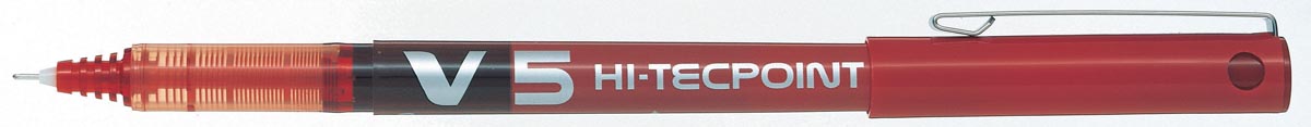 Pilot roller Hi-Tecpoint V5 schrijfbreedte 0,3 mm rood afbeelding