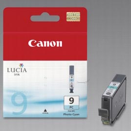 Canon inktcartridge PGI-9PC, 1.150 pagina's, OEM 1038B001, licht cyaan