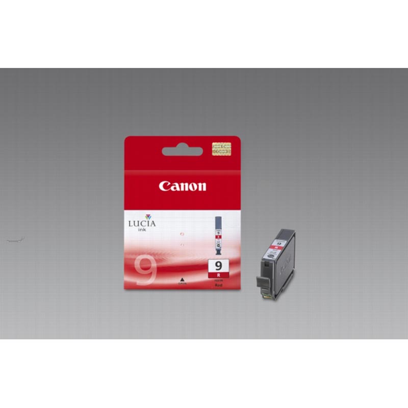 Canon inktcartridge PGI-9R, 1.600 pagina's, OEM 1040B001, rood