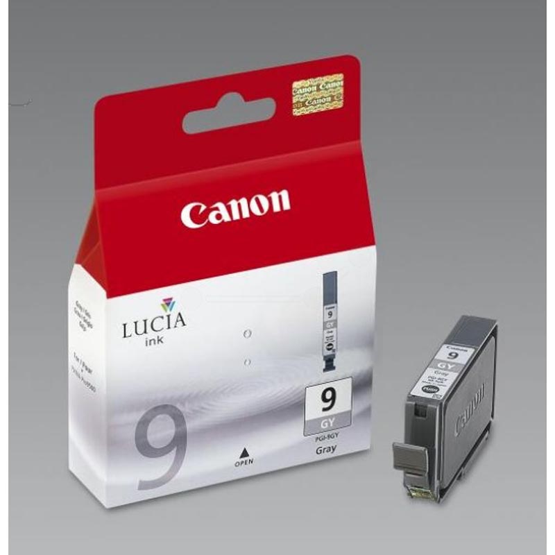 Canon inktcartridge PGI-9GY, 1.150 pagina's, OEM 1042B001, grijs
