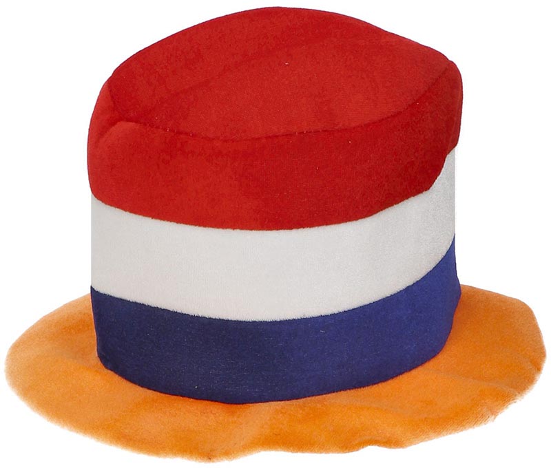 Oranje hoed, rond
