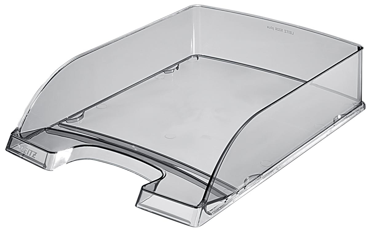 Leitz brievenbakje Plus 5226 rook transparant afbeelding