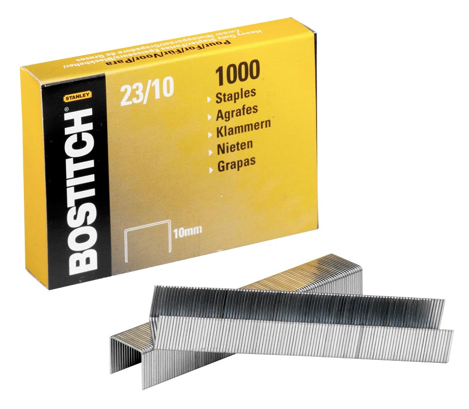 Bostitch nietjes 23-10-1M, 10 mm, verzinkt, voor PHD60, B310HDS, HD-23L17, 00540 afbeelding