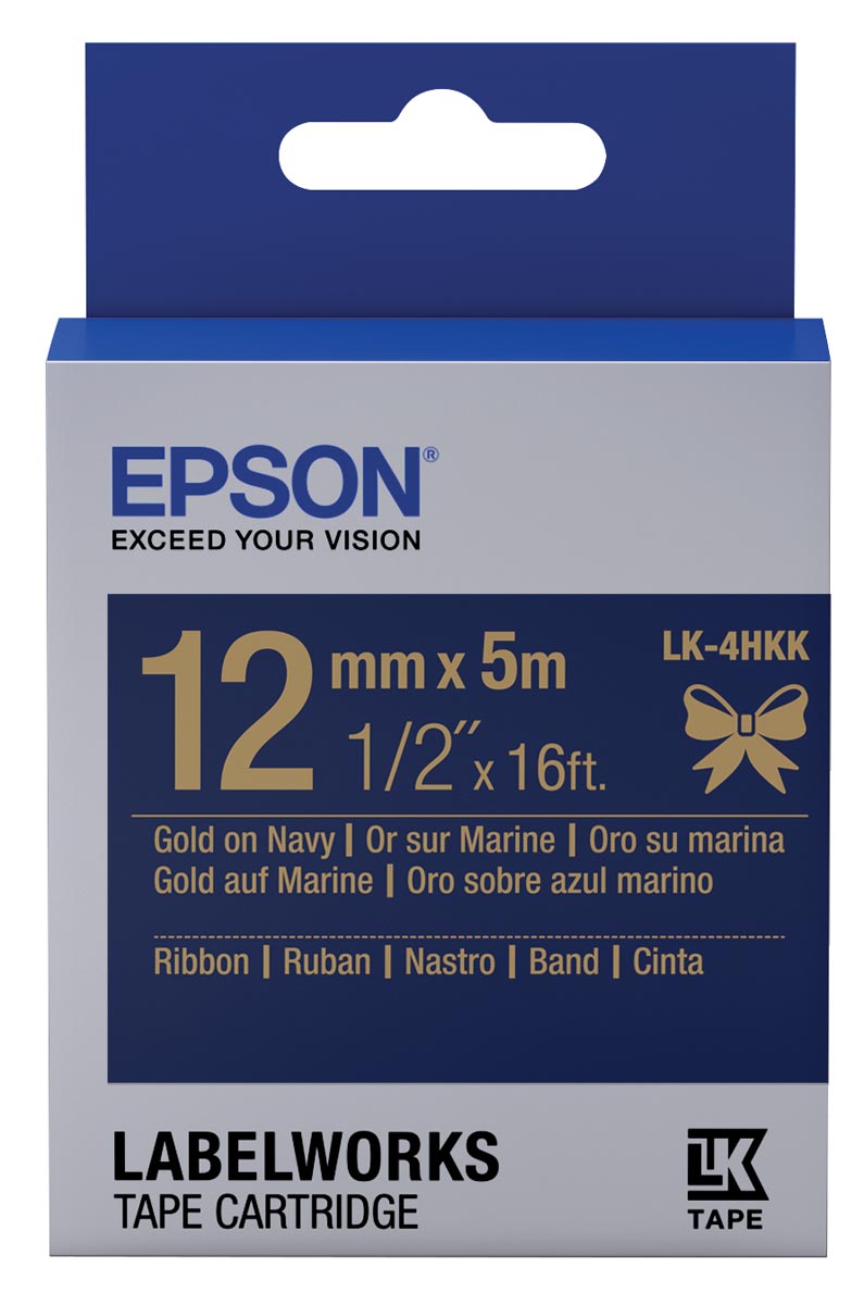 Epson Tape 12 Mm Goud Op Marineblauw huismerk kopen in de aanbieding Epson Tape 12 Mm Goud Op Marineblauw huismerk kopen in de aanbieding